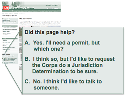 Additional questions and answer to help guide you through the website are located on subsequent pages at the bottom of the left hand navigation pane.